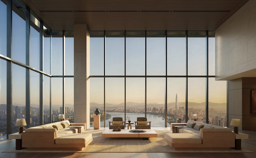ภาพจำลองโรงแรม Aman Seoul ในย่าน Cheongdam กรุงโซล 1