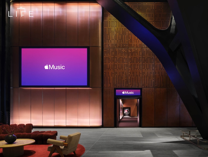 ภาพ Apple Music Hall ฮอลล์ดนตรีสดแห่งใหม่ของ Apple ที่ Battersea Power Station ลอนดอน 3