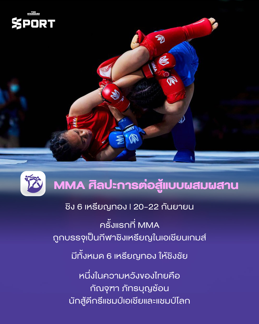 ภาพประกอบ 6 กีฬาใหม่ในเอเชียนเกมส์ 2026 ที่ Aichi-Nagoya 5