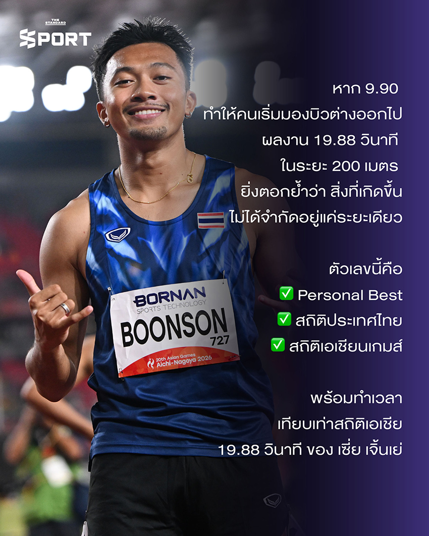 ภาพ บิว ภูริพล นักวิ่งกำลังวิ่งในสนามแข่ง 3
