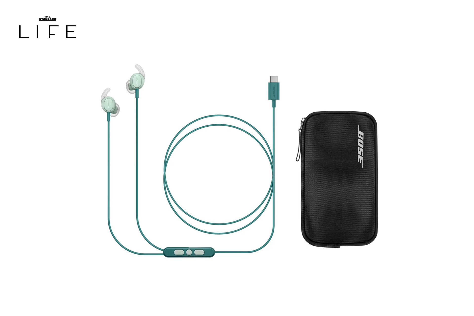 ภาพหูฟังมีสาย Bose Noise Cancelling Wired Earbuds สีดำ 2