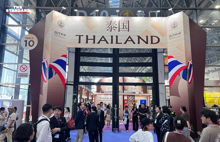 บรรยากาศงาน China-ASEAN Expo ที่หนานหนิง ผู้คนเดินชมบูธสินค้าไทยอย่างคึกคัก 1