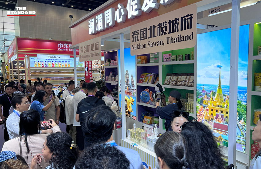 บรรยากาศงาน China-ASEAN Expo ที่หนานหนิง ผู้คนเดินชมบูธสินค้าไทยอย่างคึกคัก 10
