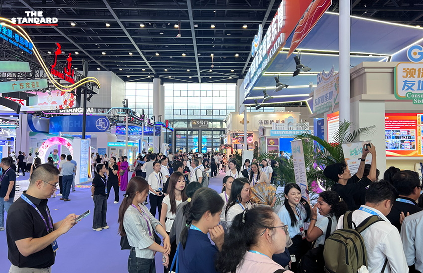 บรรยากาศงาน China-ASEAN Expo ที่หนานหนิง ผู้คนเดินชมบูธสินค้าไทยอย่างคึกคัก 12