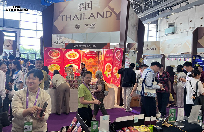 บรรยากาศงาน China-ASEAN Expo ที่หนานหนิง ผู้คนเดินชมบูธสินค้าไทยอย่างคึกคัก 13