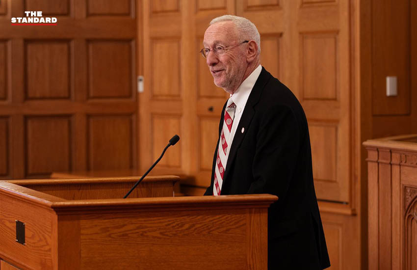 ภาพพิธีรำลึกสมเด็จพระเจ้าลูกเธอ เจ้าฟ้าพัชรกิติยาภาฯ ที่ Cornell Law School 2