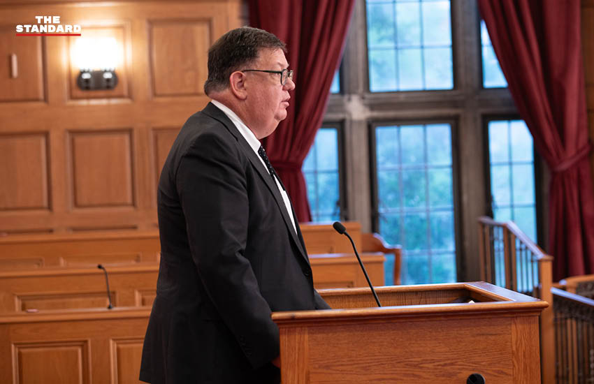 ภาพพิธีรำลึกสมเด็จพระเจ้าลูกเธอ เจ้าฟ้าพัชรกิติยาภาฯ ที่ Cornell Law School 5