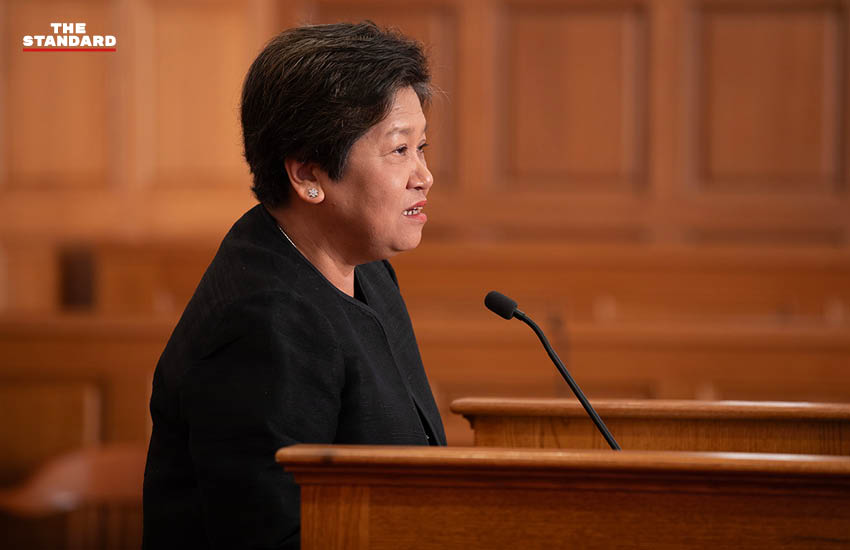 ภาพพิธีรำลึกสมเด็จพระเจ้าลูกเธอ เจ้าฟ้าพัชรกิติยาภาฯ ที่ Cornell Law School 6