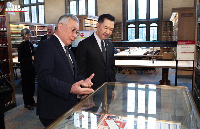ภาพพิธีรำลึกสมเด็จพระเจ้าลูกเธอ เจ้าฟ้าพัชรกิติยาภาฯ ที่ Cornell Law School 8