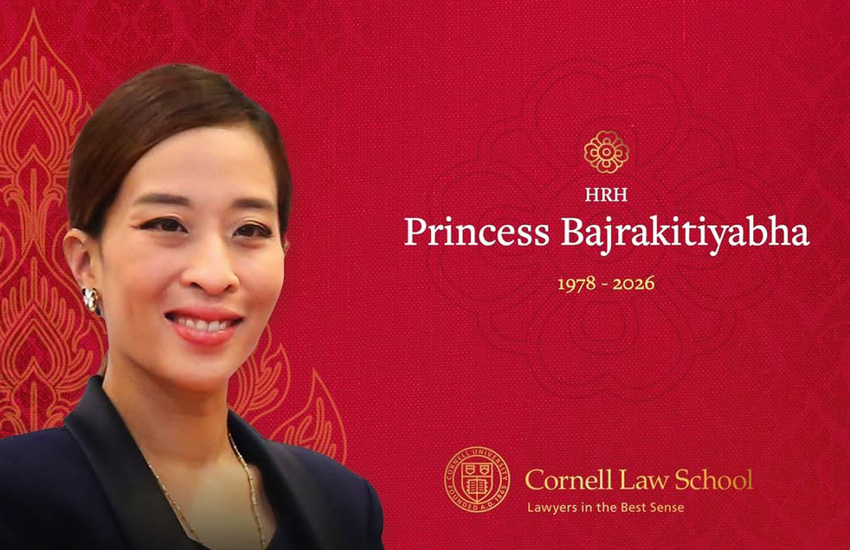 ภาพพิธีลงนามต่ออายุความร่วมมือด้านกฎหมายระหว่าง Cornell Law School, เนติบัณฑิตยสภา และ TIJ 8