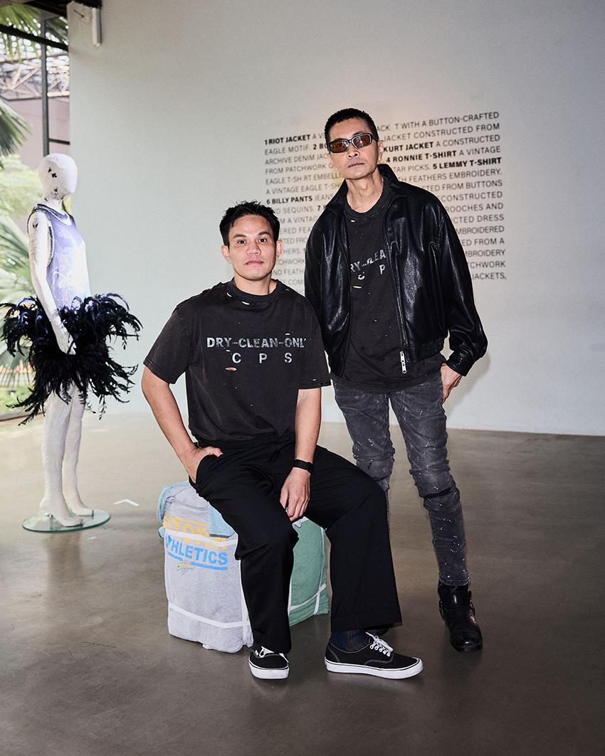 นางแบบสวมใส่เสื้อผ้าจากคอลเล็กชัน C P S x DRY CLEAN ONLY ‘The Possibility Market’ 9