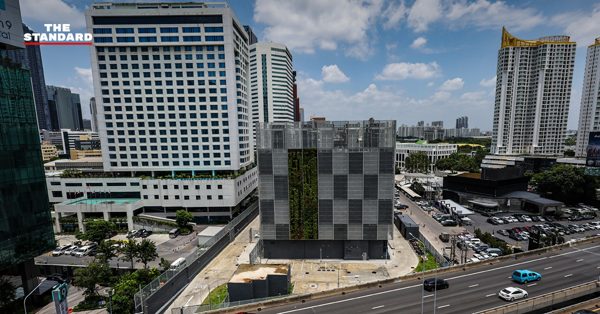ภาพประกอบศูนย์ข้อมูล (Data Center) ตั้งอยู่ในพื้นที่เมือง