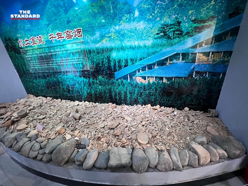 เครื่องเคลือบขาวเต๋อฮว่าจัดแสดงในพิพิธภัณฑ์ 9