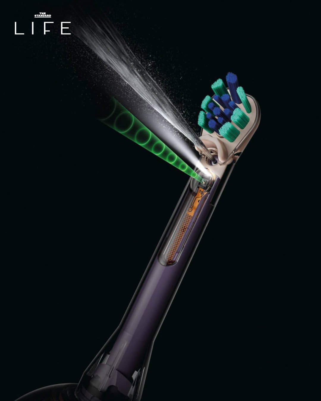แปรงสีฟันอัจฉริยะ Dyson CameraJet™ ที่มาพร้อมกล้องในตัว 2
