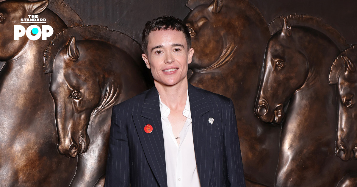Elliot Page ในงาน Gucci Spring/Summer 2026 Photocall