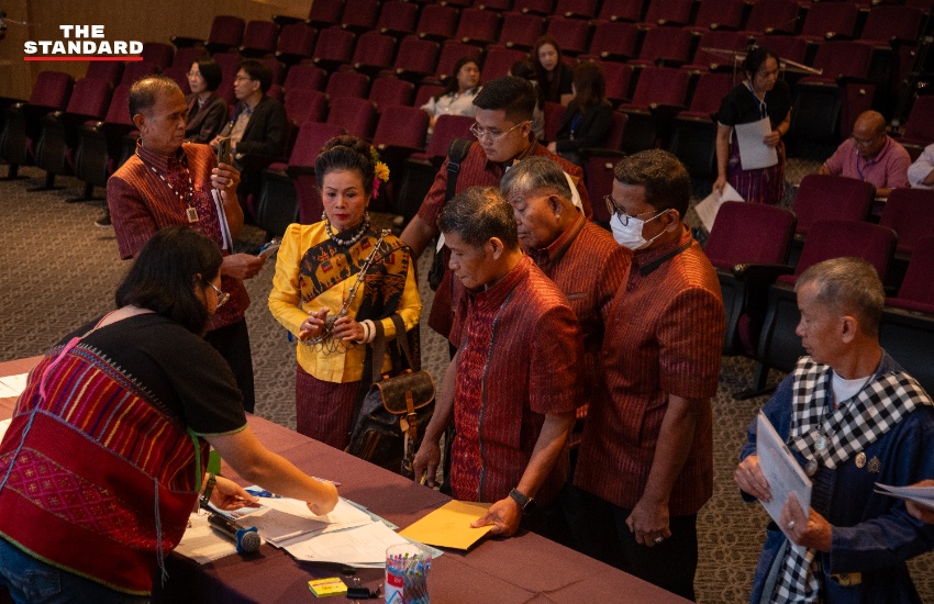 ภาพการประชุมสภาคุ้มครองและส่งเสริมวิถีชีวิตกลุ่มชาติพันธุ์แห่งประเทศไทยครั้งแรก 2