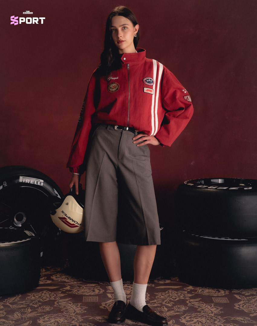 ภาพคอลเล็กชันเสื้อผ้า Streetwear จากความร่วมมือระหว่าง F1 และ Pompeii 2