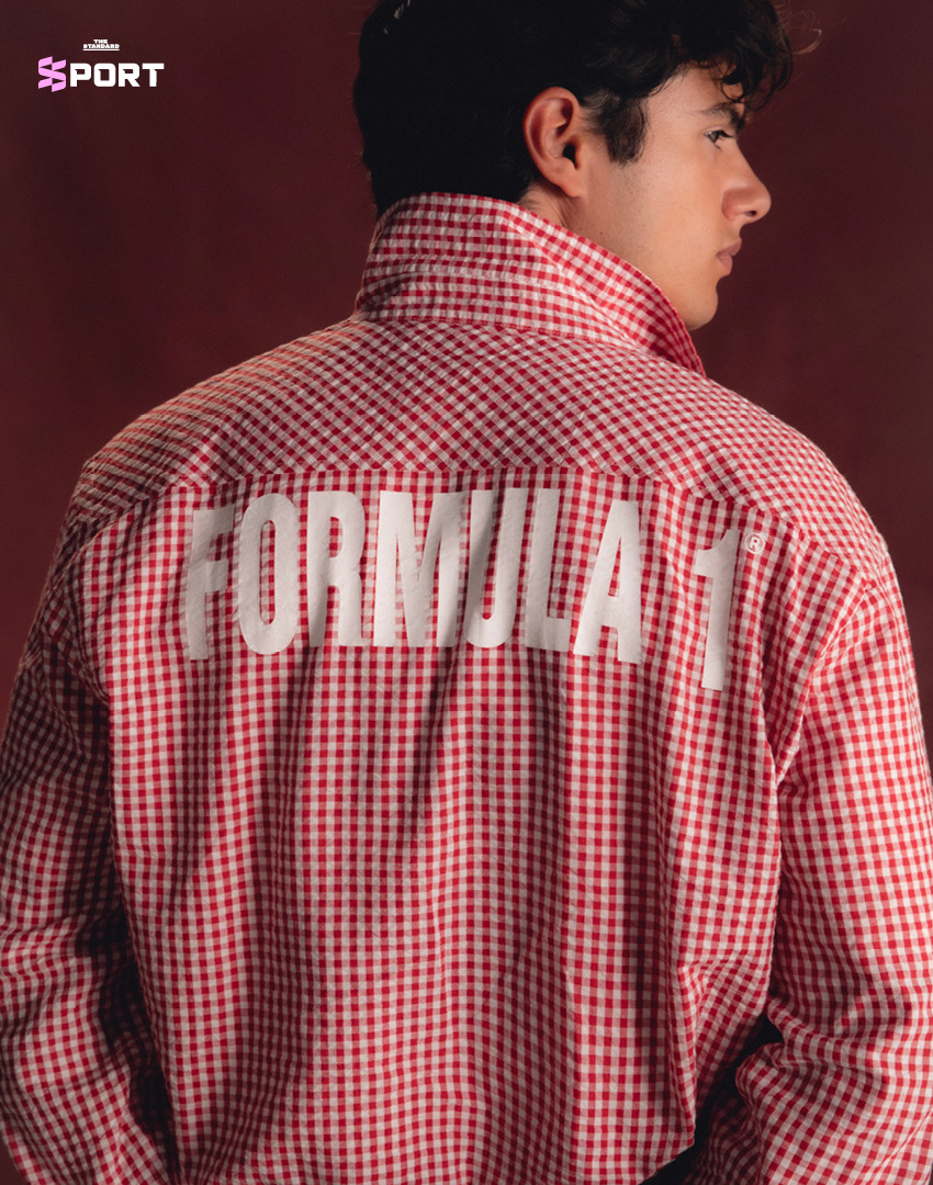 ภาพคอลเล็กชันเสื้อผ้า Streetwear จากความร่วมมือระหว่าง F1 และ Pompeii 7