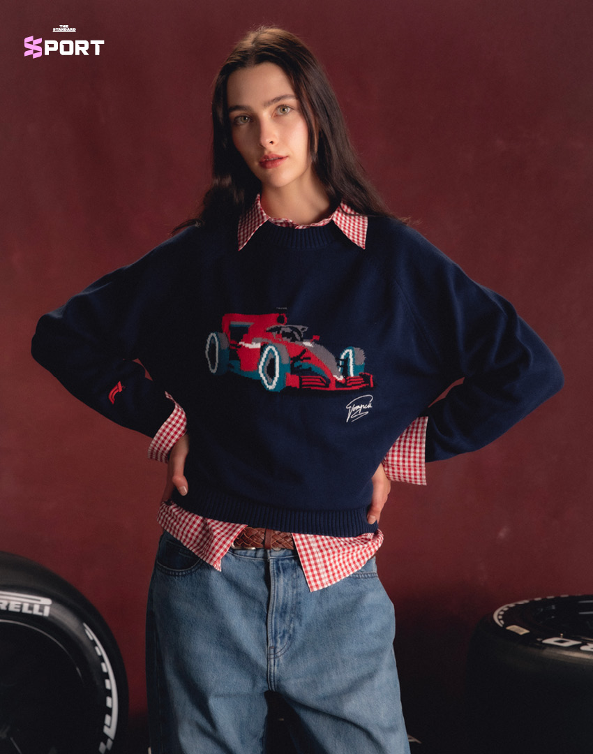 ภาพคอลเล็กชันเสื้อผ้า Streetwear จากความร่วมมือระหว่าง F1 และ Pompeii 9