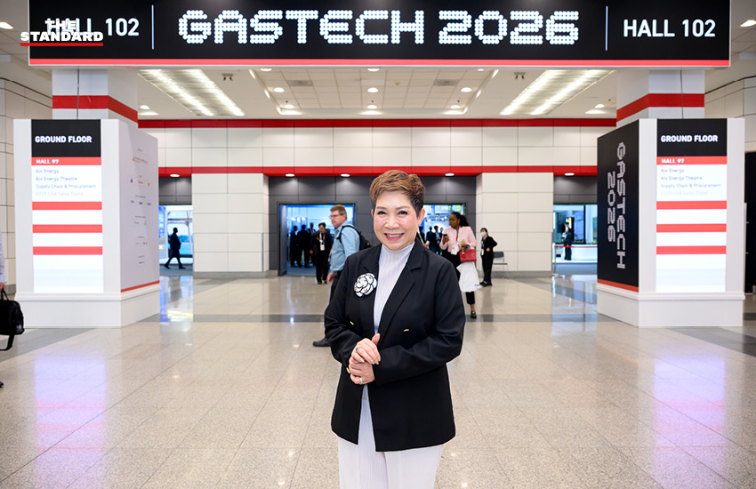 ภาพผู้บริหารทีเส็บและโลโก้ Gastech 2026 10