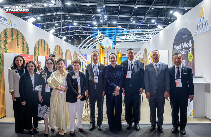 ภาพผู้บริหารทีเส็บและโลโก้ Gastech 2026 11