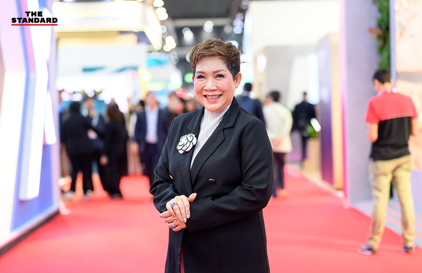 ภาพผู้บริหารทีเส็บและโลโก้ Gastech 2026 2