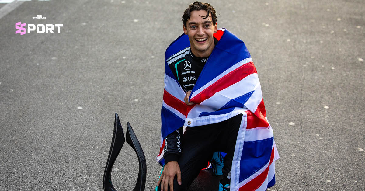 จอร์จ รัสเซลล์ นักแข่ง F1 ขับรถเมอร์ซีเดส