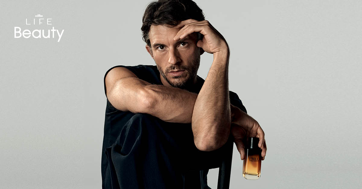 ภาพน้ำหอม I WILL จาก Giorgio Armani พร้อม Jonathan Bailey แบรนด์แอมบาสเดอร์