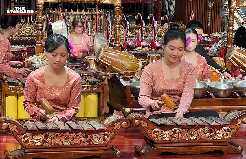 ภาพการแสดงดนตรีพื้นเมืองของชนเผ่าจ้วงในงานแลกเปลี่ยนวัฒนธรรมที่กว่างซีจ้วง 14