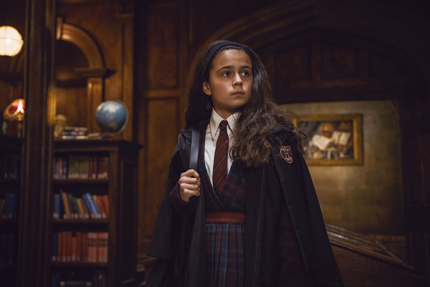 ภาพจากซีรีส์ Harry Potter and the Philosopher’s Stone แสดงโลกเวทมนตร์ 1