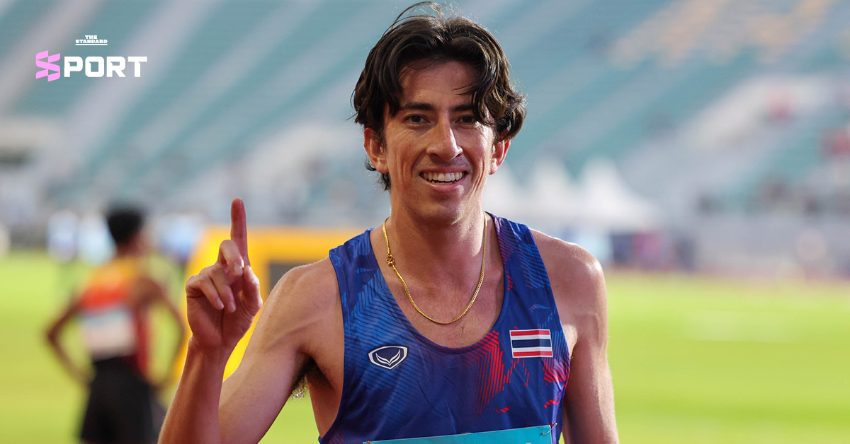 คีริน ตันติเวทย์ กำลังวิ่งมาราธอน