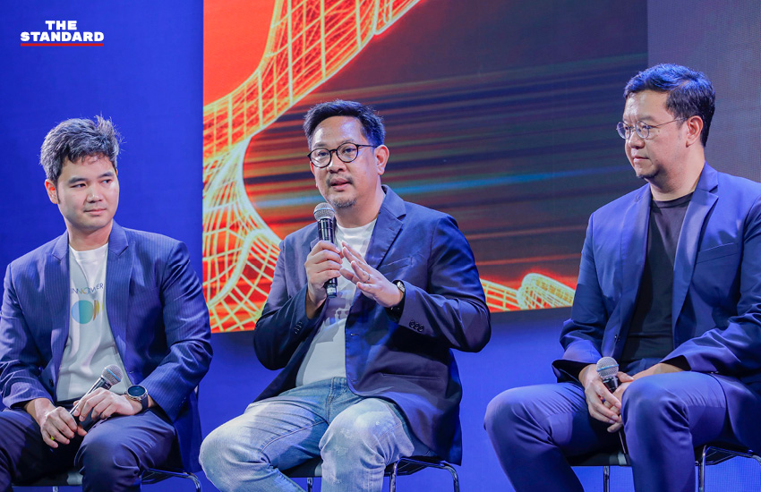 บรรยากาศงาน KMITL EXPO 2026 ที่มีการจัดกิจกรรมจับคู่ธุรกิจและเสวนา 1