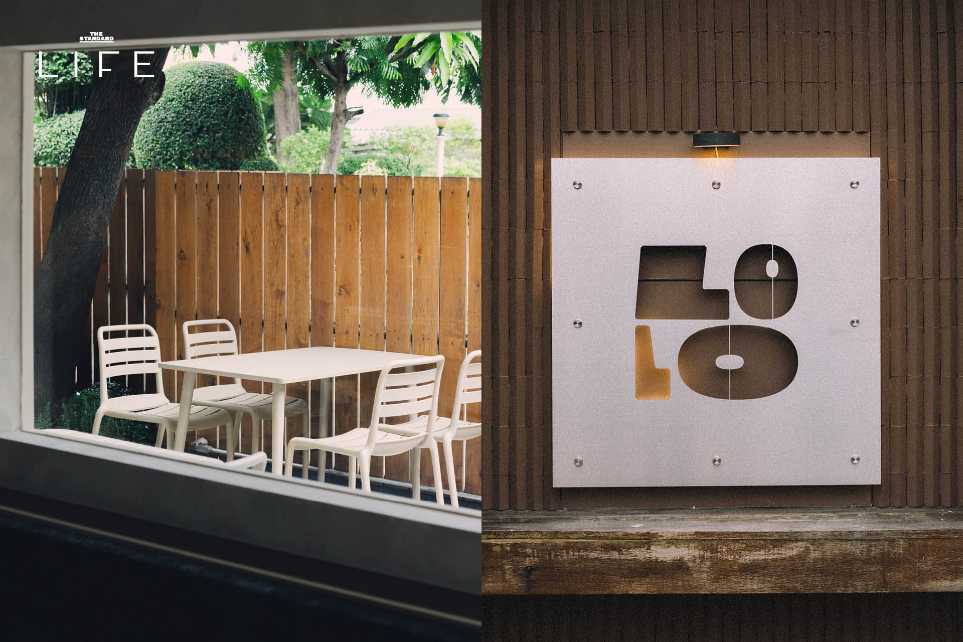 ภาพบรรยากาศภายในร้าน LOLO ที่ตกแต่งด้วยโทนสีธรรมชาติ งานไม้ และแสงอบอุ่น 15