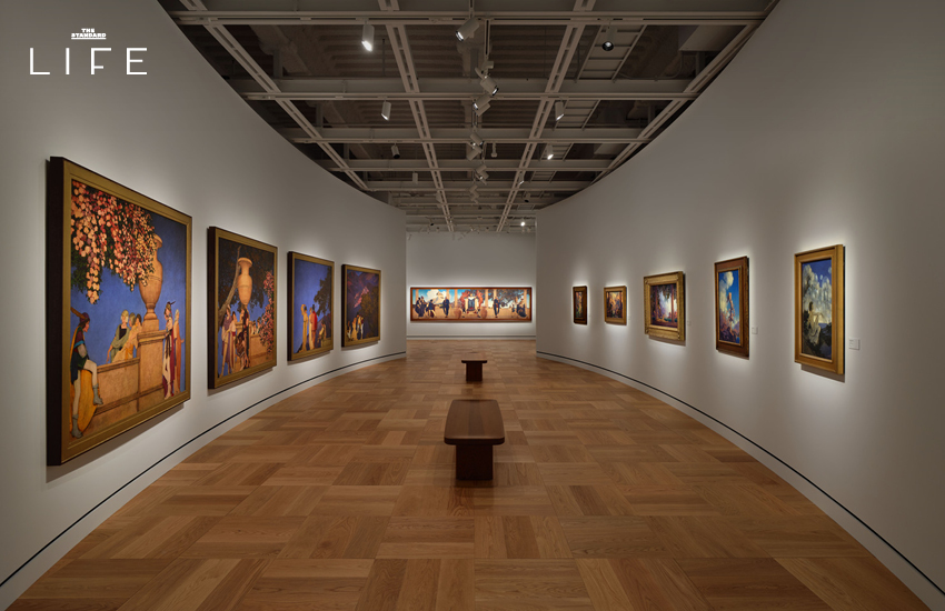 ภาพอาคาร Lucas Museum of Narrative Art ที่ลอสแอนเจลิส ซึ่งมีรูปทรงคล้ายก้อนเมฆหรือยานอวกาศ 10