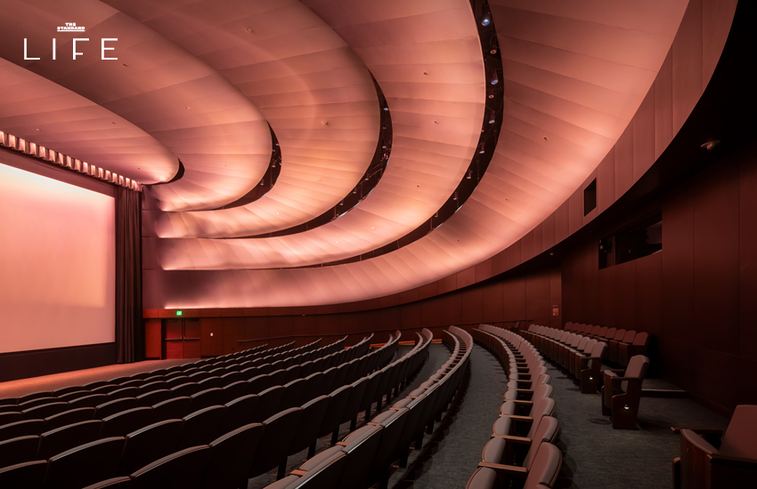 ภาพอาคาร Lucas Museum of Narrative Art ที่ลอสแอนเจลิส ซึ่งมีรูปทรงคล้ายก้อนเมฆหรือยานอวกาศ 7