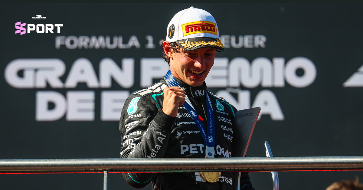 คิมี อันโตเนลลี นักแข่ง F1 ในรถแข่งเมอร์เซเดส