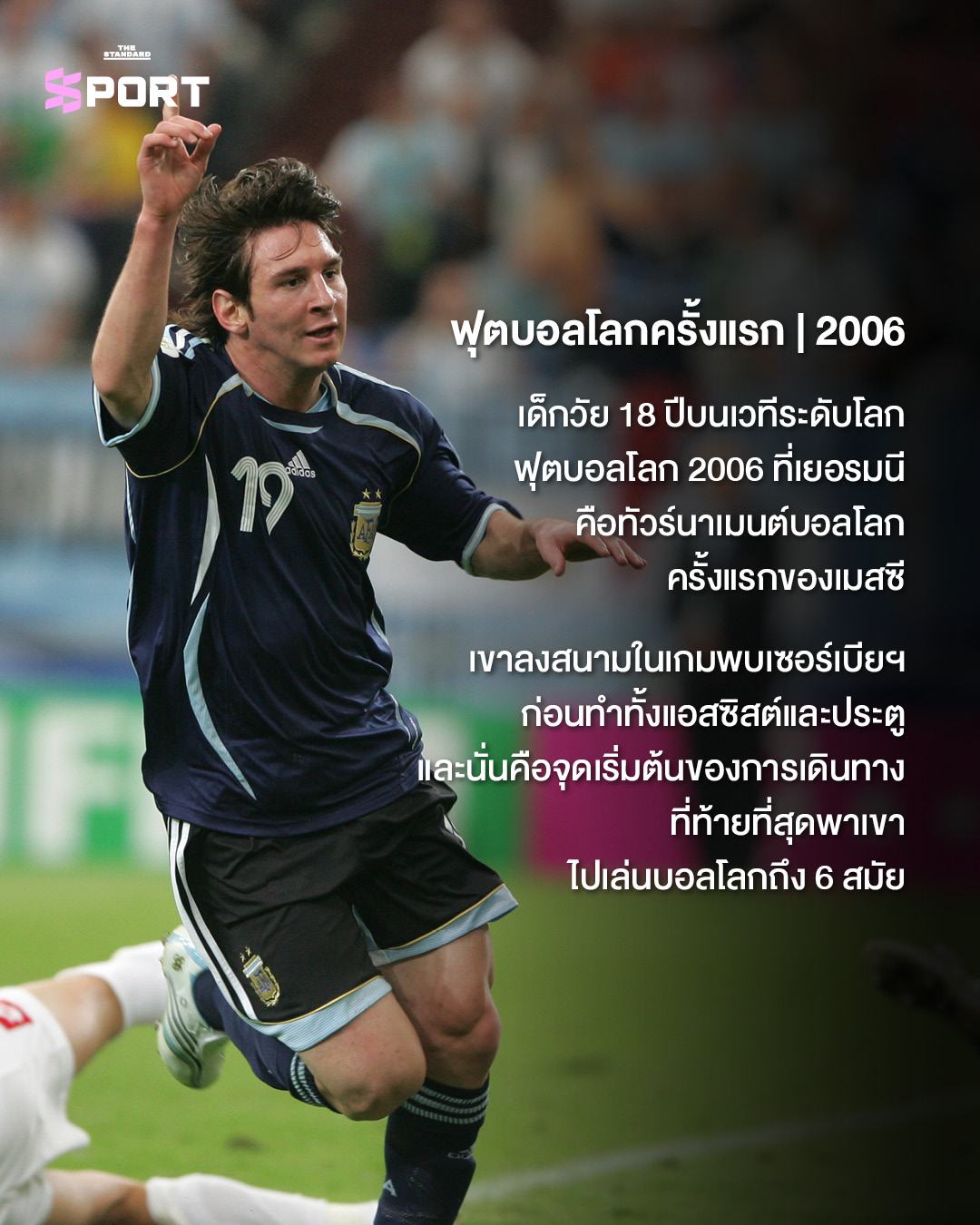 ภาพ ลิโอเนล เมสซี ในชุดทีมชาติอาร์เจนตินา 3