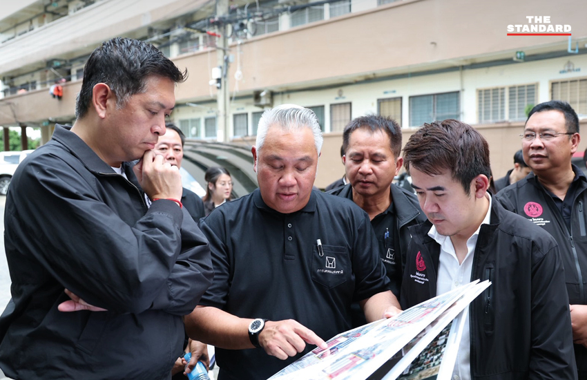 นิกร โสมกลาง รมว.พม. ตรวจเยี่ยมโครงการเคหะทุ่งสองห้อง 3