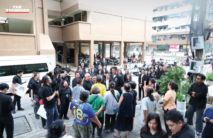นิกร โสมกลาง รมว.พม. ตรวจเยี่ยมโครงการเคหะทุ่งสองห้อง 4