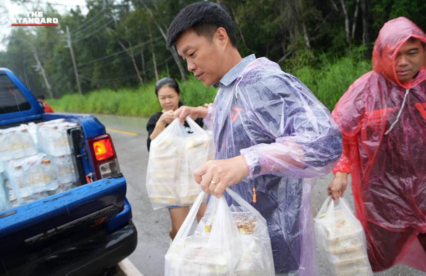 ณัฐพงษ์ เรืองปัญญาวุฒิ สส. พรรคประชาชน ลงพื้นที่น้ำท่วมจันทบุรี 2