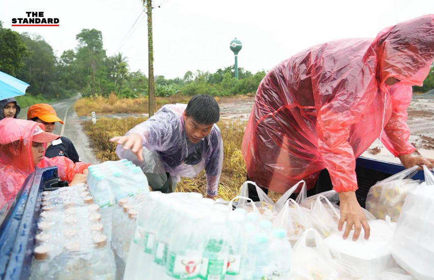 ณัฐพงษ์ เรืองปัญญาวุฒิ สส. พรรคประชาชน ลงพื้นที่น้ำท่วมจันทบุรี 4