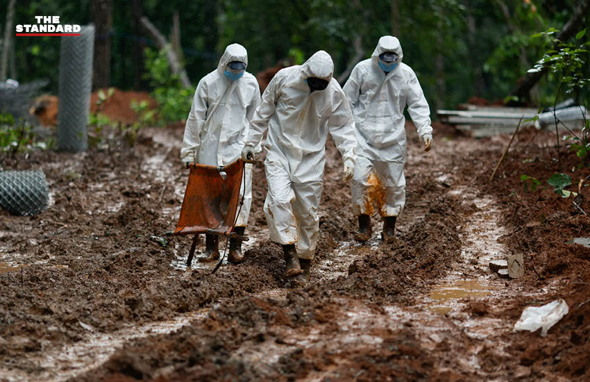 ภาพความเสียหายและปฏิบัติการกู้ภัยจากเหตุน้ำท่วมใหญ่เนปาล 1