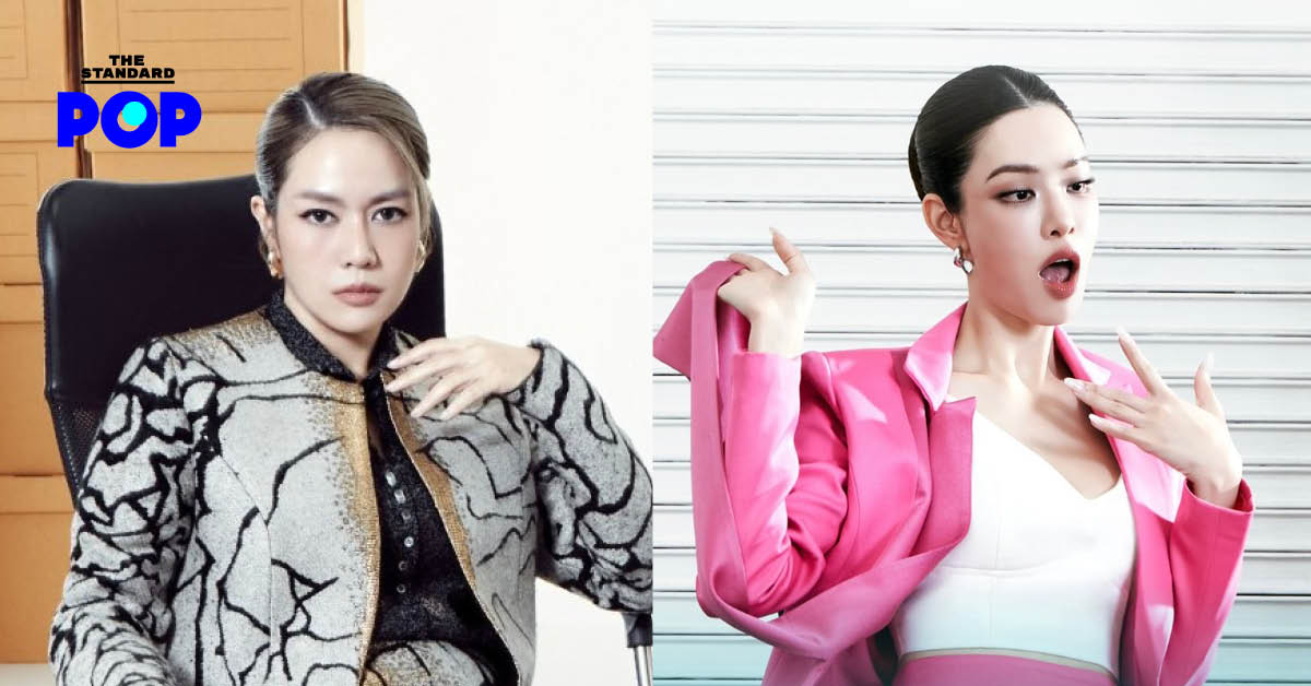 นิว นภัสสร และ เกรซ กาญจน์เกล้า พร้อมทีมนักแสดงจากซิตคอม ออฟฟิศติดแกลม (GLAM DEPT)
