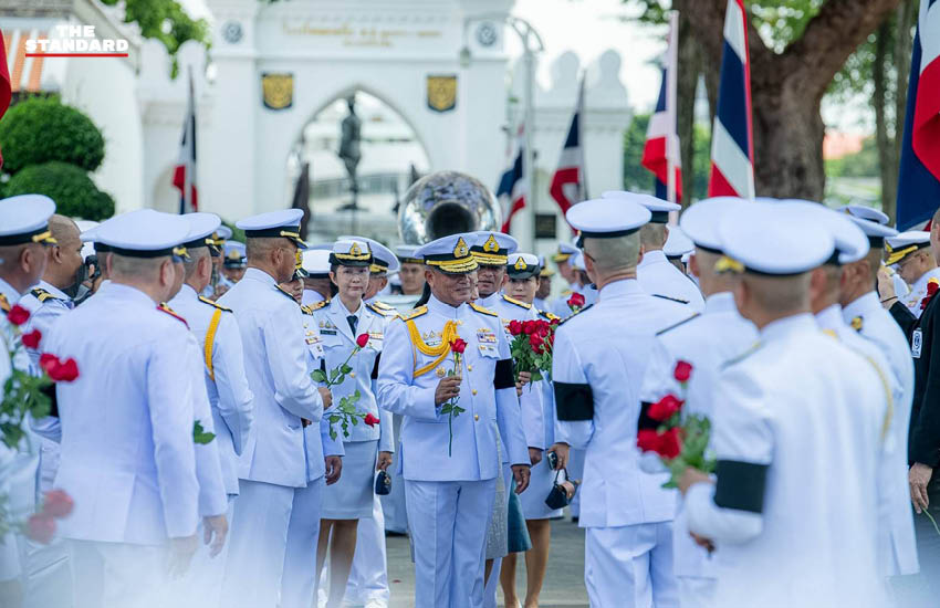 พล.ร.อ. นเรศ วงศ์ตระกูล ผู้บัญชาการทหารเรือคนใหม่ ในพิธีรับมอบหน้าที่ 5