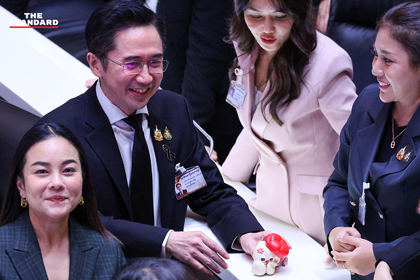 บรรยากาศการประชุมสภาผู้แทนราษฎรเพื่อพิจารณาร่าง พ.ร.บ. งบประมาณปี 2570 2