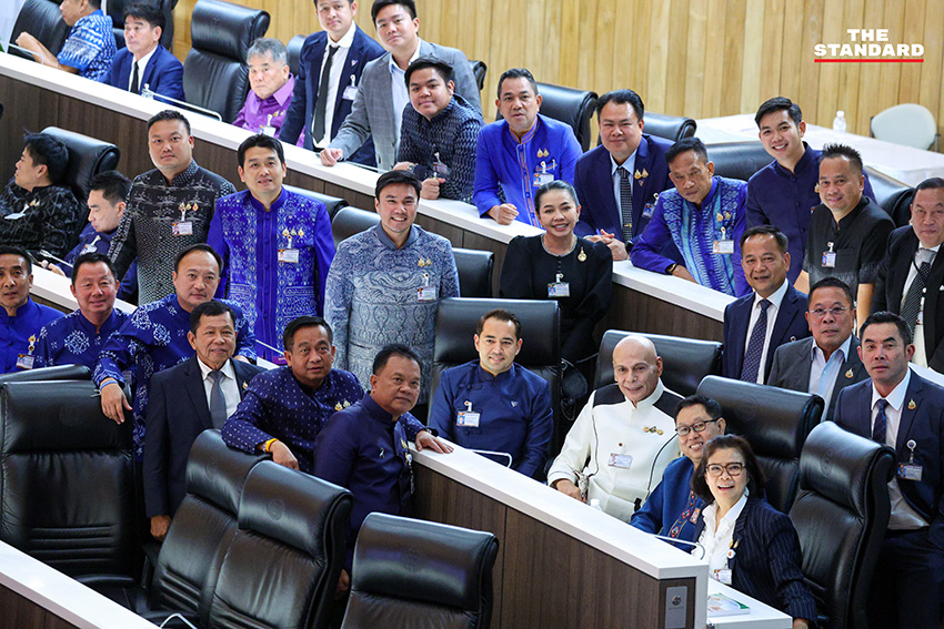 บรรยากาศการประชุมสภาผู้แทนราษฎรเพื่อพิจารณาร่าง พ.ร.บ. งบประมาณปี 2570 4