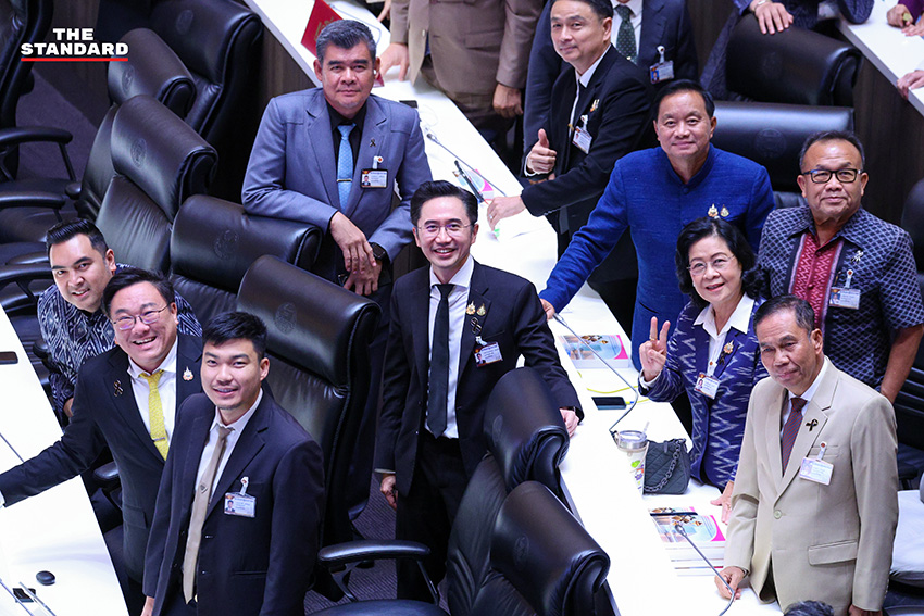 บรรยากาศการประชุมสภาผู้แทนราษฎรเพื่อพิจารณาร่าง พ.ร.บ. งบประมาณปี 2570 9