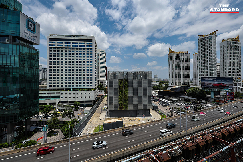 เจ้าหน้าที่กรมควบคุมมลพิษกำลังตรวจสอบพื้นที่ Data Center ย่านพระราม 9 1