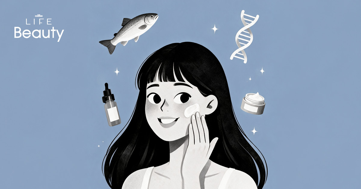 ภาพประกอบ PDRN หรือ Polydeoxyribonucleotide ส่วนผสมในผลิตภัณฑ์ความงาม