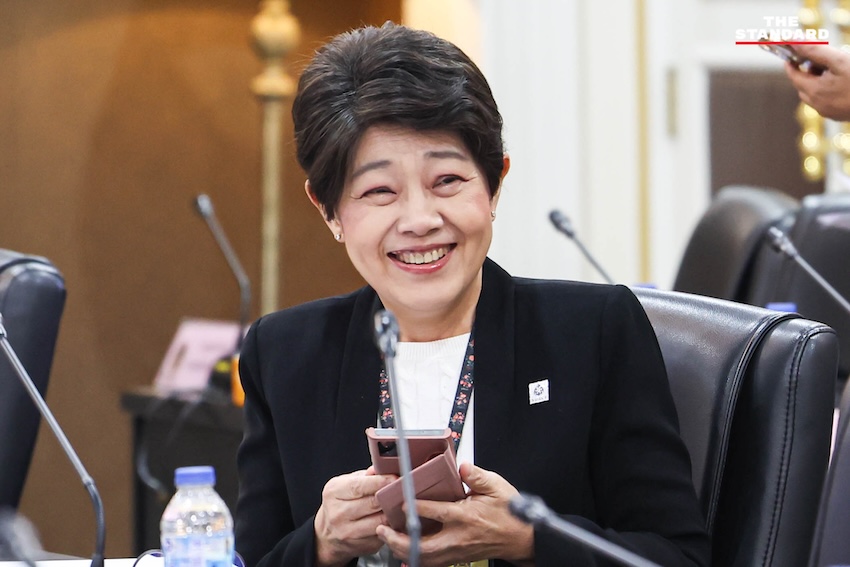 ภาพการประชุมคณะกรรมการสร้างเสริมสังคมสันติสุข นำโดย ปกรณ์ นิลประพันธ์ ที่ทำเนียบรัฐบาล 7